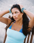 TUBE TOP - CLOUD BLUE