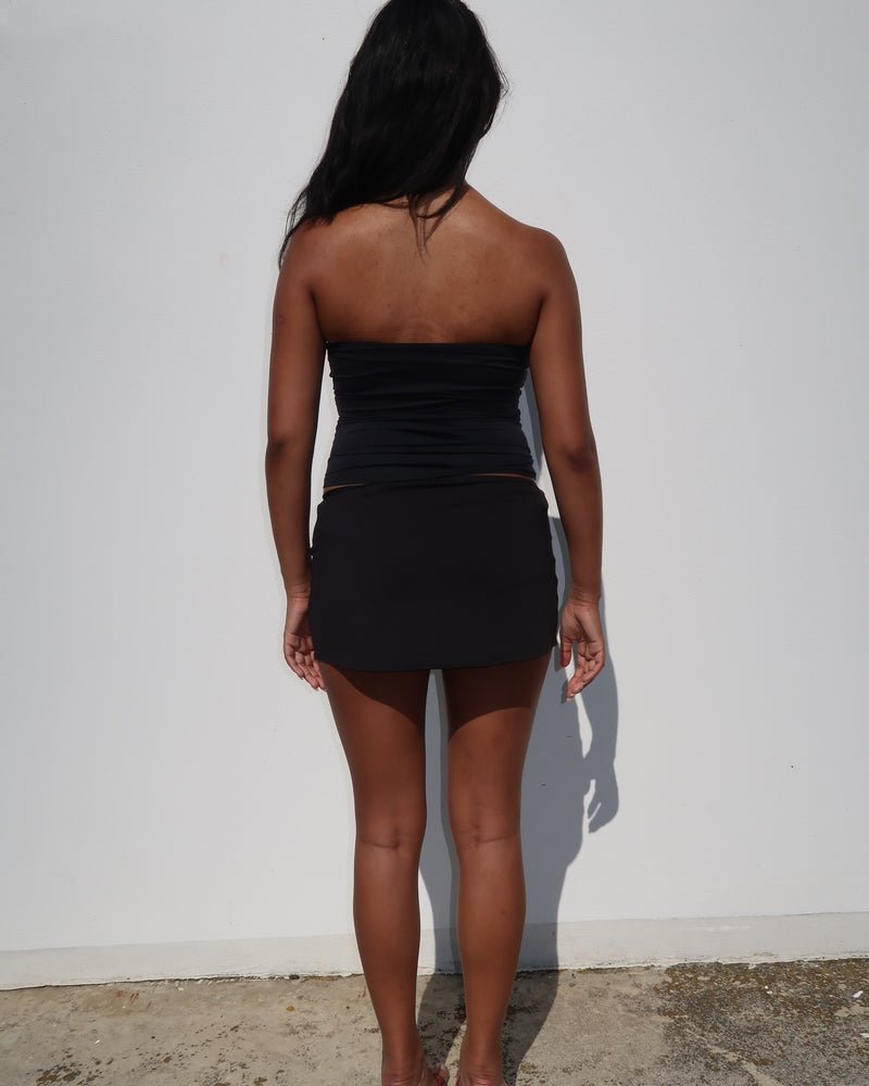 TUBE TOP - BLACK