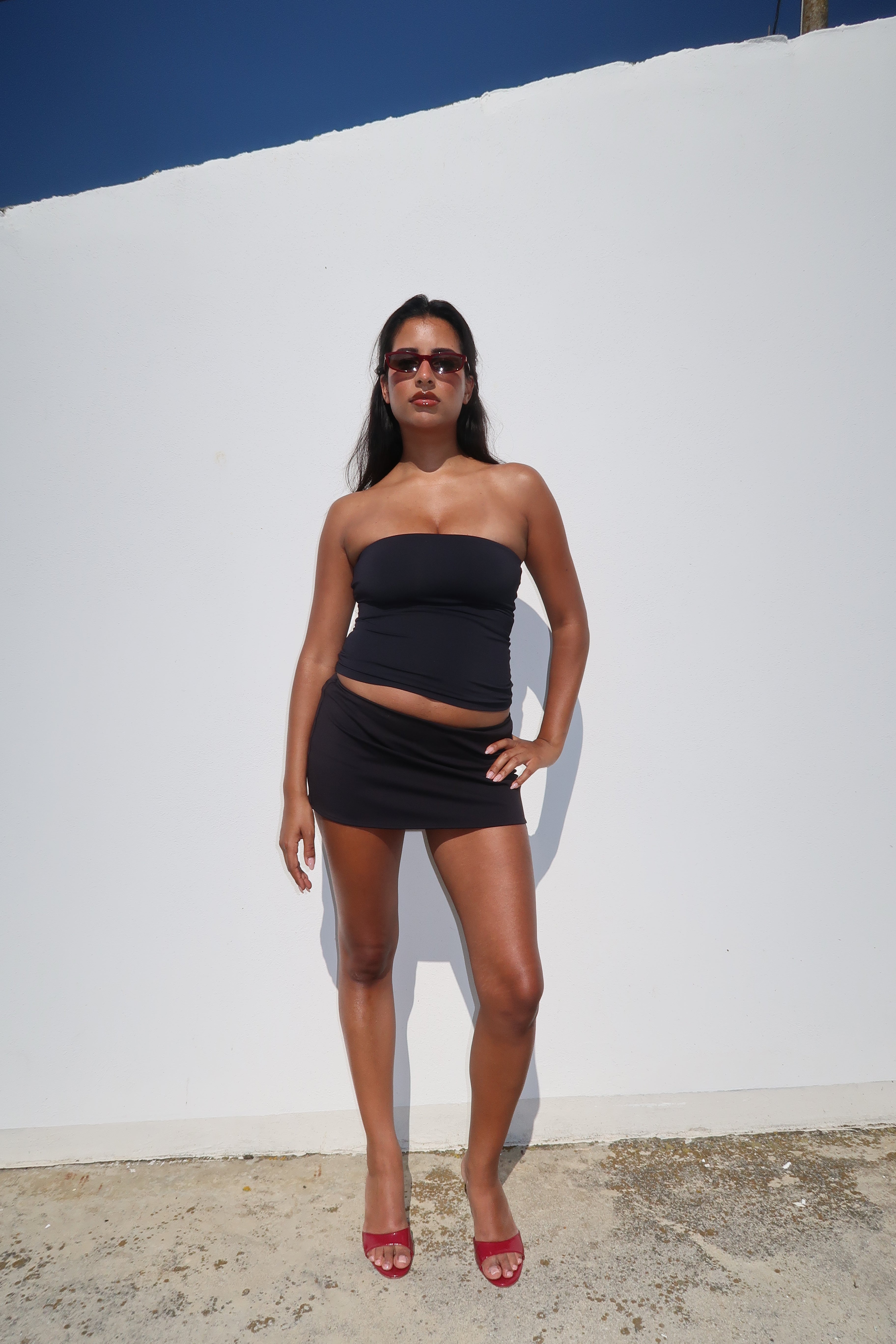 TUBE TOP - BLACK – Zoella Studios
