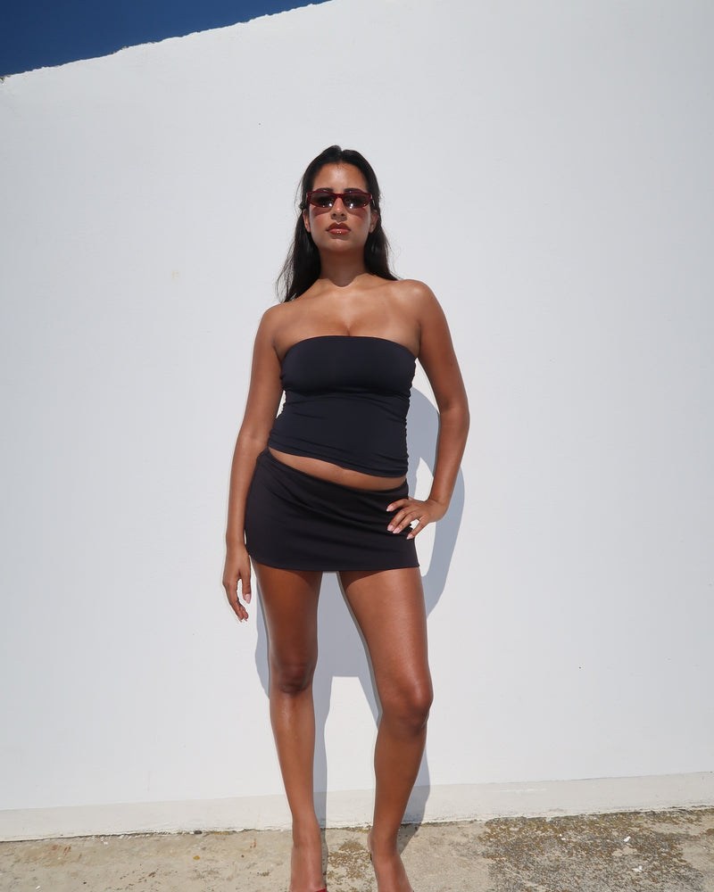TUBE TOP - BLACK