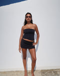 TUBE TOP - BLACK