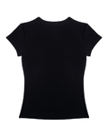 Fitted T Shirt - Black