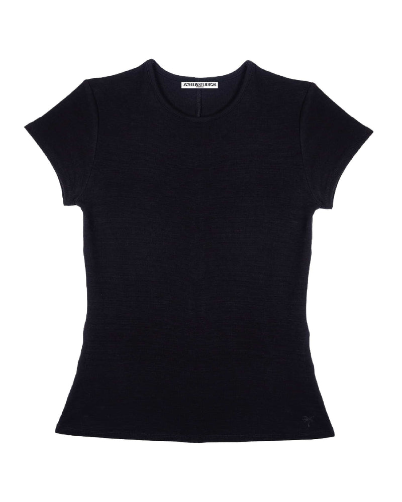Fitted T Shirt - Black