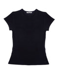 Fitted T Shirt - Black