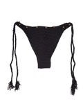 Luna Bottom - Black Crochet