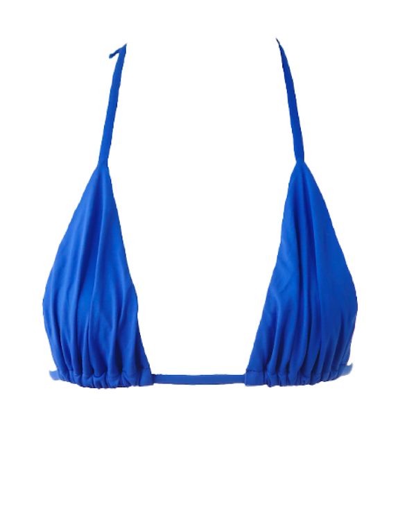 Triangle Top - Solid Blue