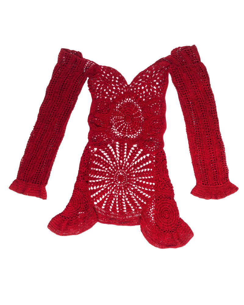 Zorro Mini Dress Crochet