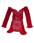 Zorro Mini Dress Crochet